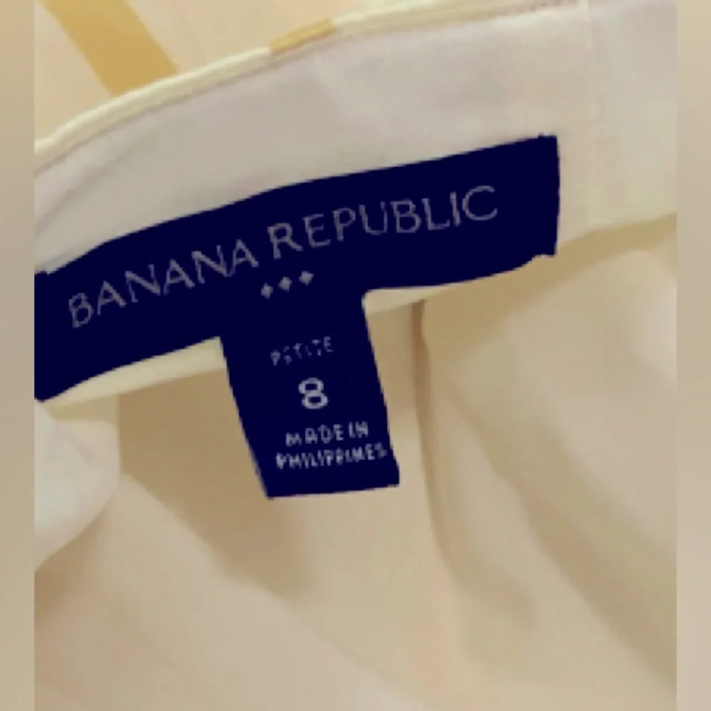 Banana Republic light yellow